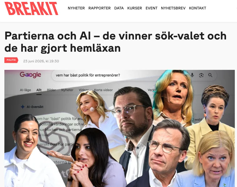 Svarskompassen breakit