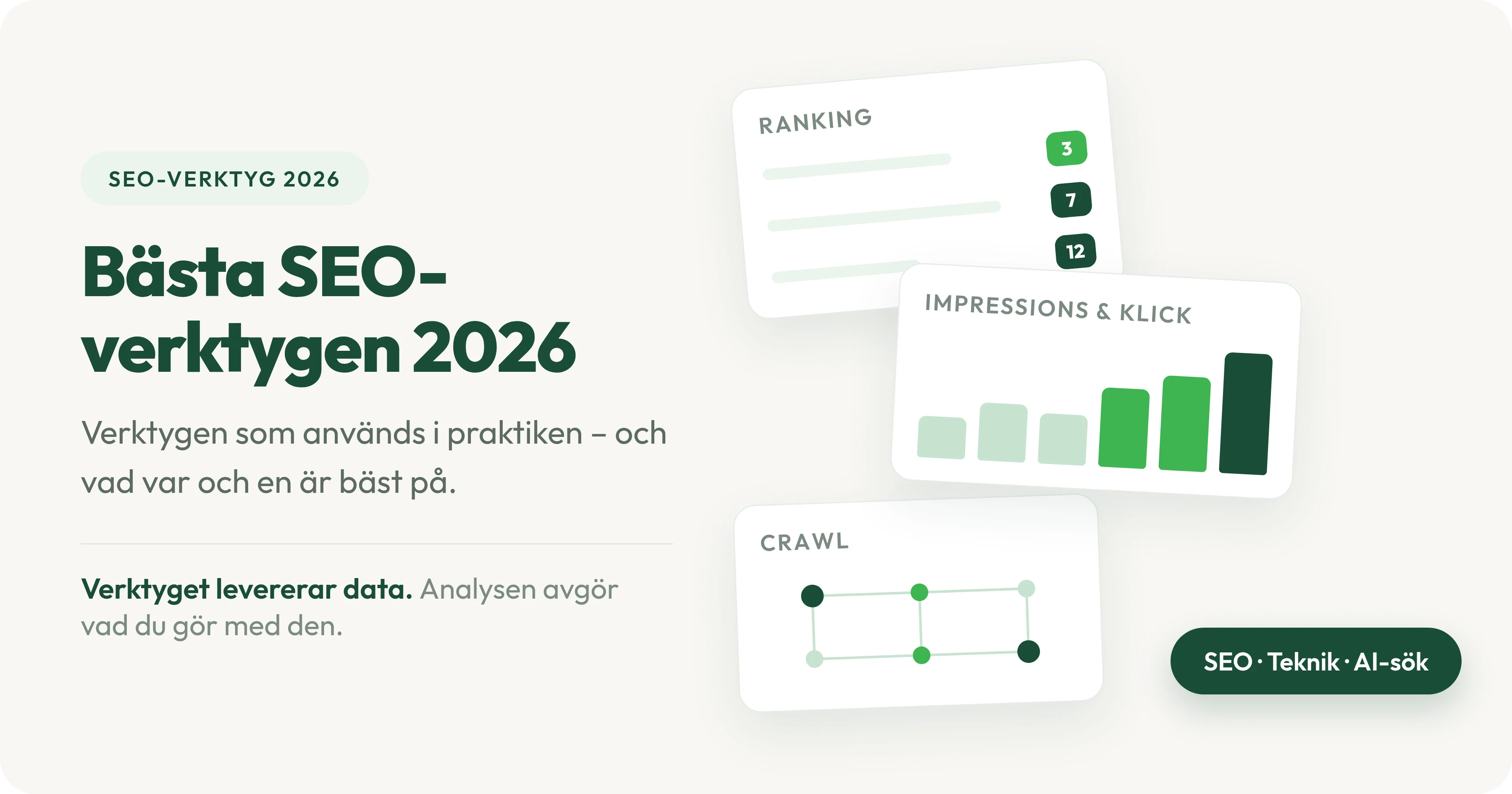 Bästa SEO Verktygen 2026